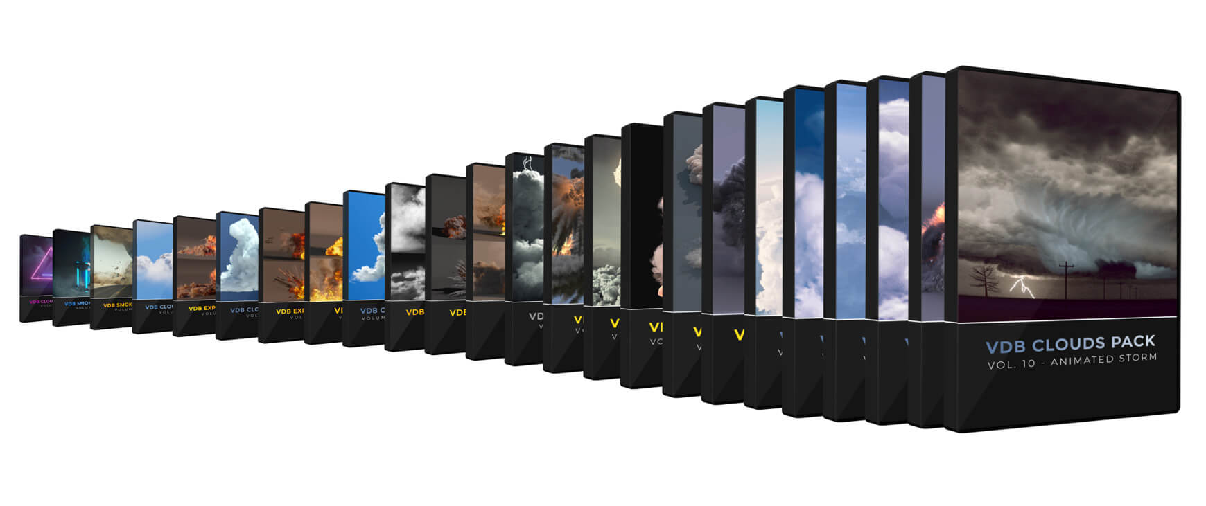 VDB Volume 3D Animation VFX Bundle